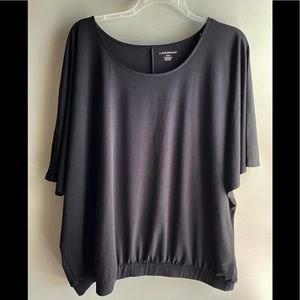 Lane Bryant / Black Dolman Sleeve Top -22/24 (NWT)